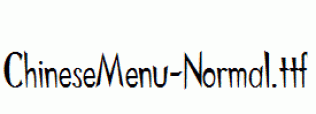 ChineseMenu-Normal.ttf