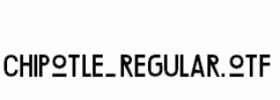 Chipotle-Regular.otf