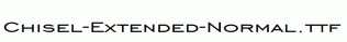 Chisel-Extended-Normal.ttf