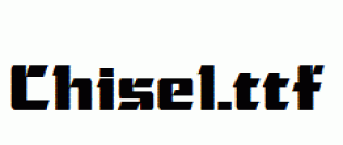Chisel.ttf