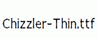 Chizzler-Thin.ttf