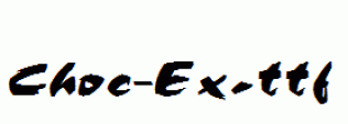 Choc-Ex.ttf