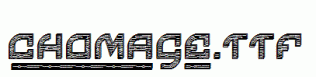 Chomage.ttf