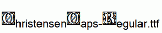 ChristensenCaps-Regular.ttf