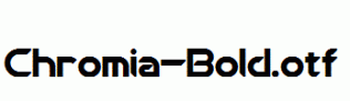 Chromia-Bold.otf