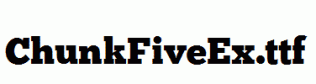ChunkFiveEx.ttf