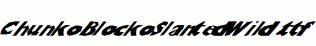 ChunkoBlockoSlantedWild.ttf