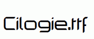 Cilogie.ttf