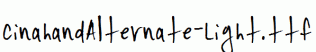CinahandAlternate-Light.ttf