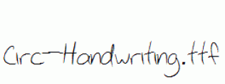 Circ-Handwriting.ttf