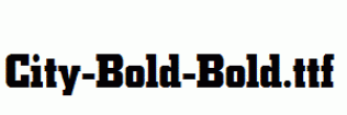 City-Bold-Bold.ttf