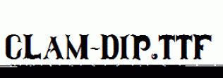 Clam-Dip.ttf