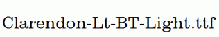 Clarendon-Lt-BT-Light.ttf