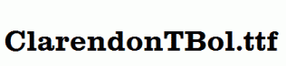 ClarendonTBol.ttf
