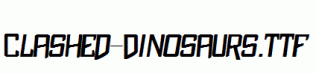 Clashed-Dinosaurs.ttf