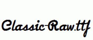 Classic-Raw.ttf