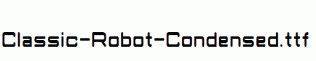 Classic-Robot-Condensed.ttf