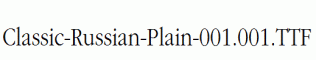 Classic-Russian-Plain-001.001.ttf