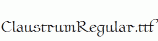 ClaustrumRegular.ttf