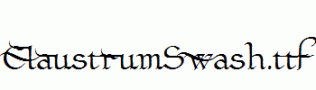ClaustrumSwash.ttf