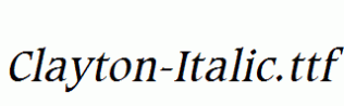 Clayton-Italic.ttf