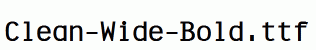 Clean-Wide-Bold.ttf