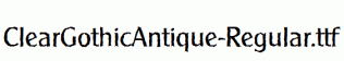 ClearGothicAntique-Regular.ttf