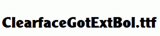 ClearfaceGotExtBol.ttf