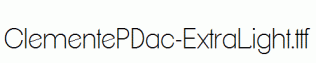 ClementePDac-ExtraLight.ttf