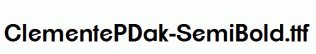 ClementePDak-SemiBold.ttf