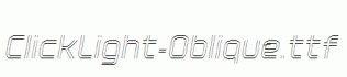 ClickLight-Oblique.ttf
