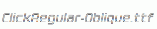 ClickRegular-Oblique.ttf