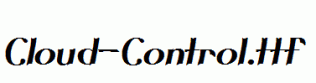 Cloud-Control.ttf