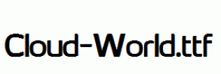 Cloud-World.ttf