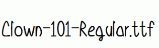 Clown-101-Regular.ttf