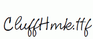 CluffHmk.ttf