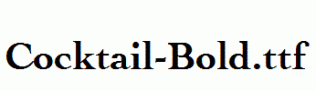 Cocktail-Bold.ttf