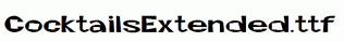 CocktailsExtended.ttf