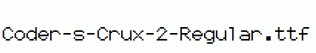 Coder-s-Crux-2-Regular.ttf