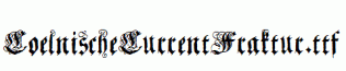 CoelnischeCurrentFraktur.ttf