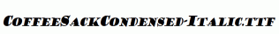 CoffeeSackCondensed-Italic.ttf