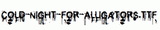 Cold-Night-for-Alligators.ttf
