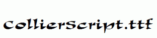 CollierScript.ttf