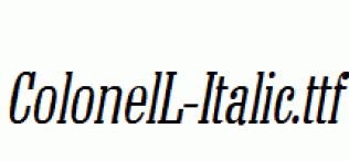ColonelL-Italic.ttf
