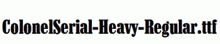 ColonelSerial-Heavy-Regular.ttf