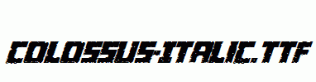 Colossus-Italic.ttf