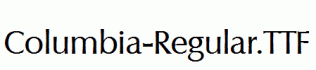 Columbia-Regular.ttf