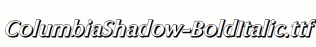 ColumbiaShadow-BoldItalic.ttf