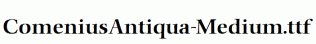 ComeniusAntiqua-Medium.ttf