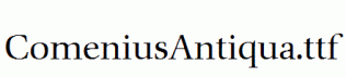 ComeniusAntiqua.ttf